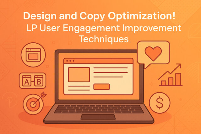 デザインとコピーの最適化！LPのユーザーエンゲージメント向上術
